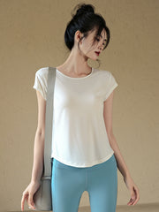 Quick-drying breathable short sleeves