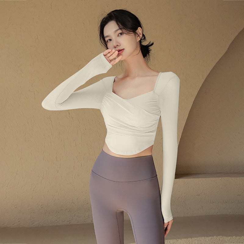 Slimming padded long sleeves