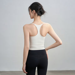 All-in-one shock-resistant gathered running sports fitness bra