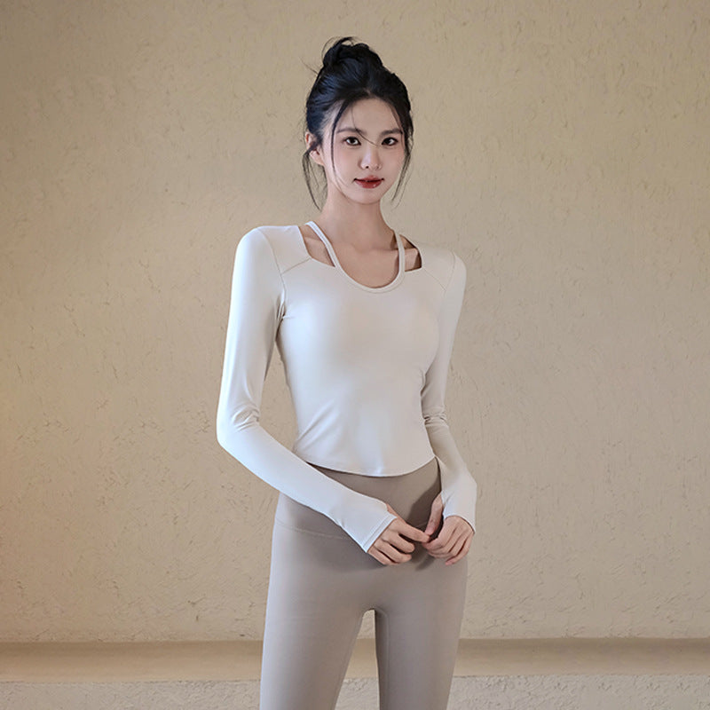 Bare Stretch Long Sleeve with Padding