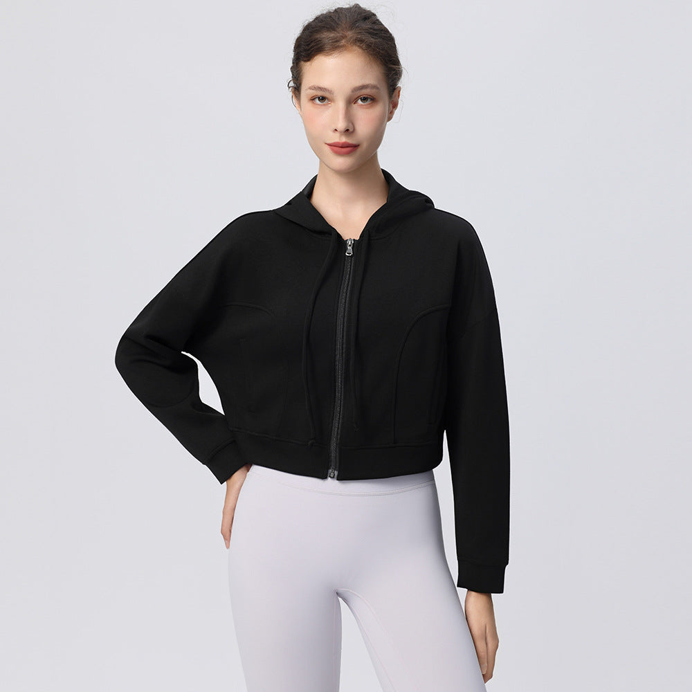 Outdoor running Pilates women's sweatshirt with long sleeves