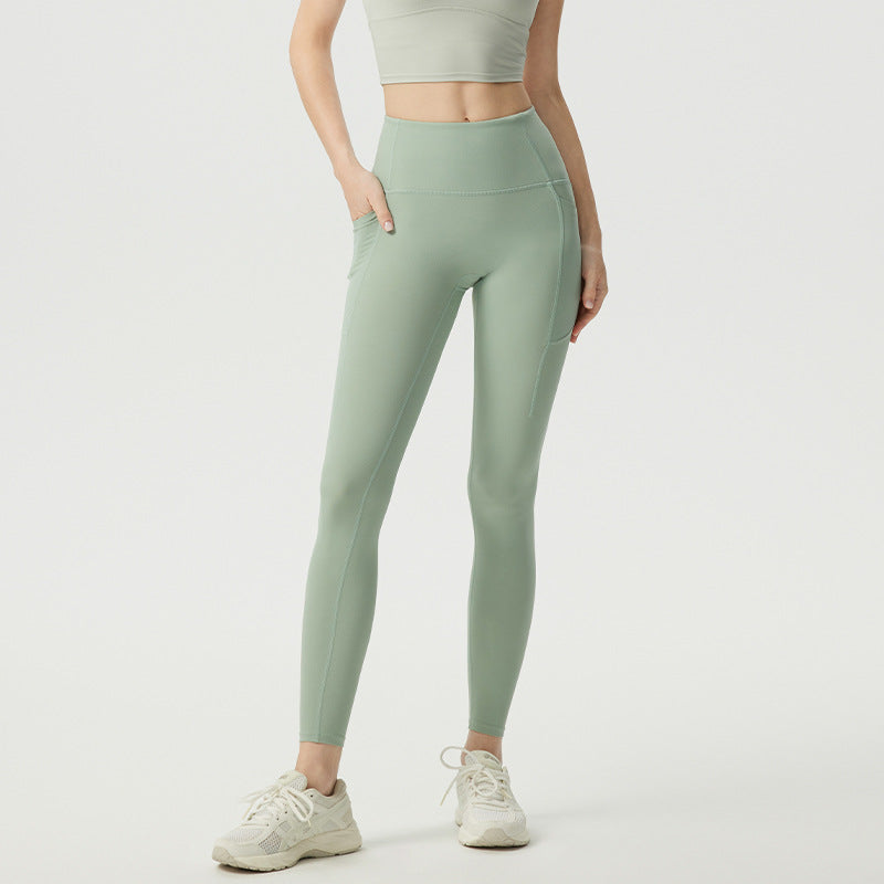 Side Pocket High Waist Tights