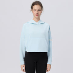 Plus size European and American hooded sports sweatshirt