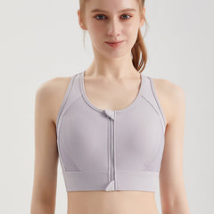 Quick-dry mesh sports bra