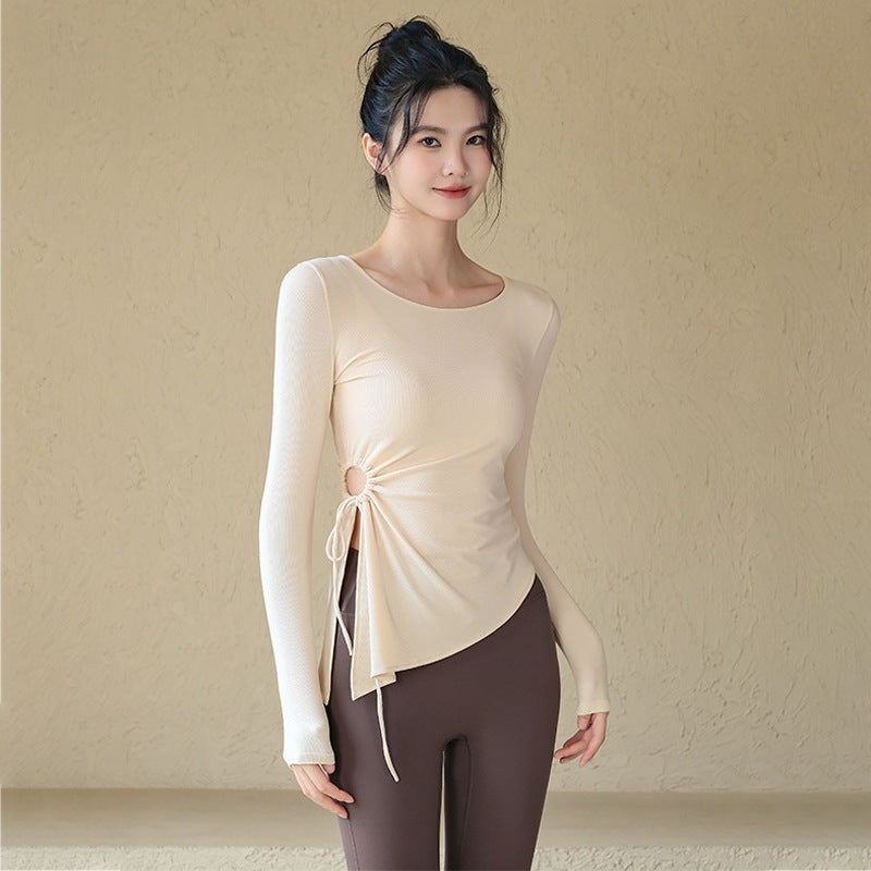 Slim-Fit Long Sleeve T-Shirt Top