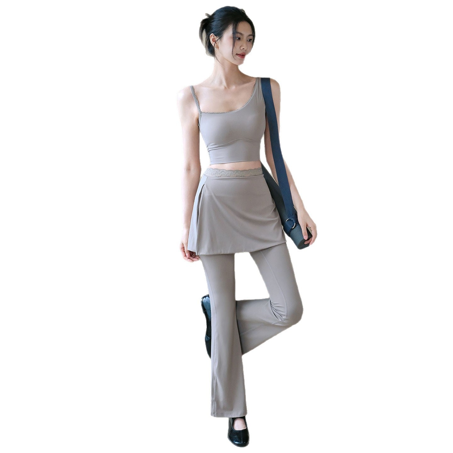 All-in-one new beautiful back and accessory breast running sports bra