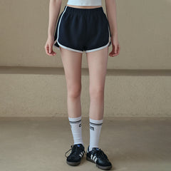 Contrasting fashionable loose sweatpants