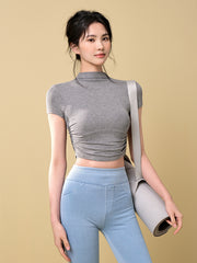 Tight sexy short sleeves