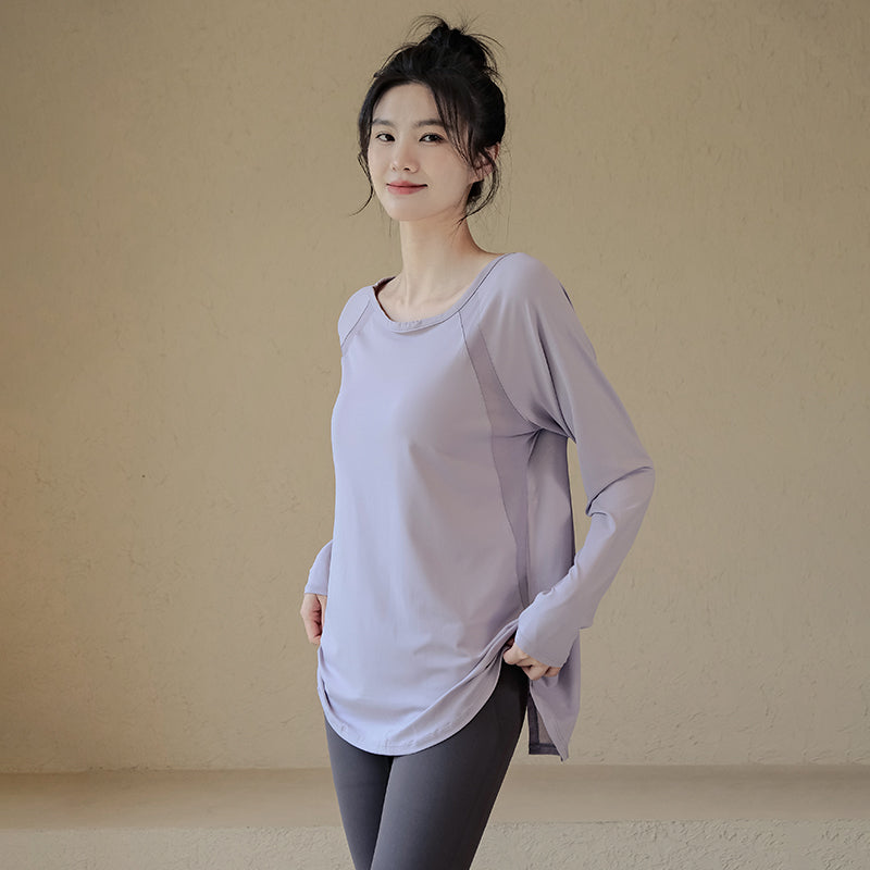 Quick-dry yoga long sleeve