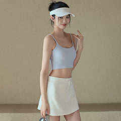 Cut-out bow kink sports training beauty back bra