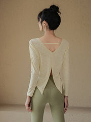 Loose and quick-drying yoga long sleeves