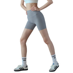 Slim slim peach hips breathable sports training fitness cycling three-point pants
