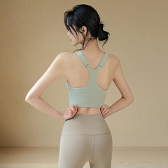 Front Zip Bra With Pads