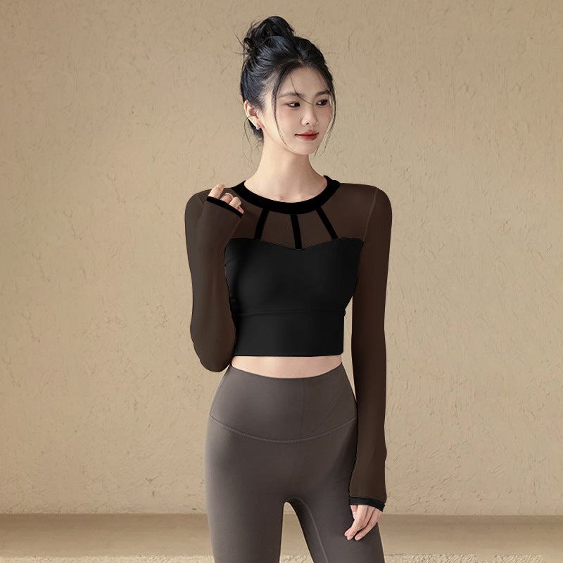 Mesh Sexy Long Sleeve with Padding