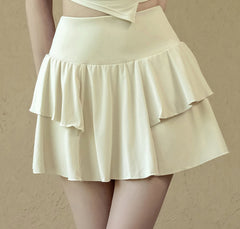 Anti-exposure fitness skirt