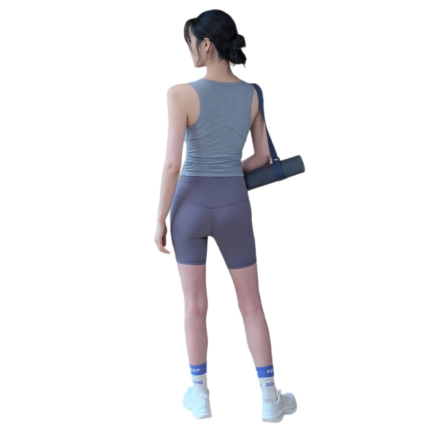 High-strength all-in-one breathable running sports bra