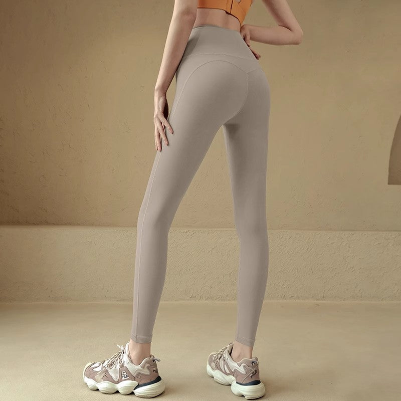 Peach Hips Tight Pants
