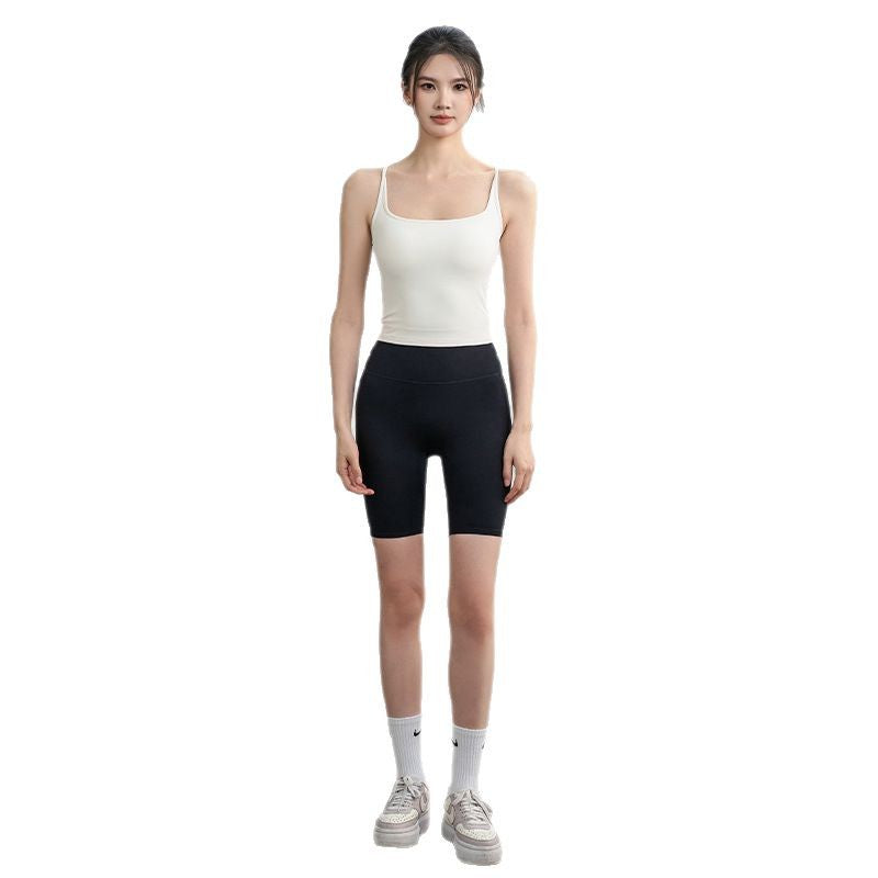 All-in-one shock-resistant gathered running sports fitness bra