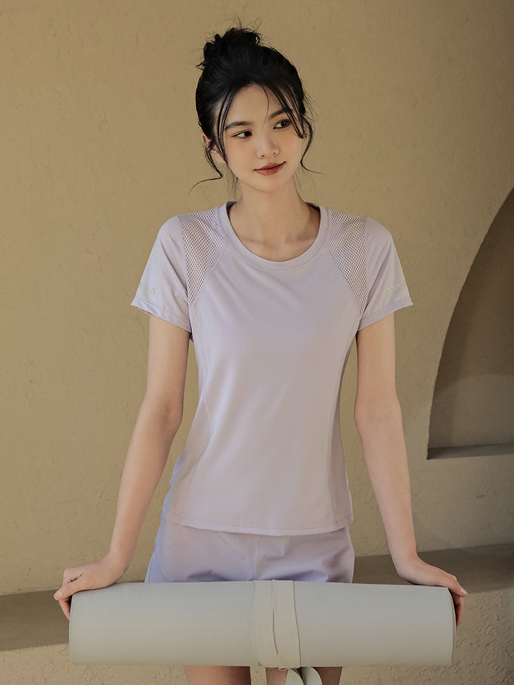 Professional quick-drying short sleeves