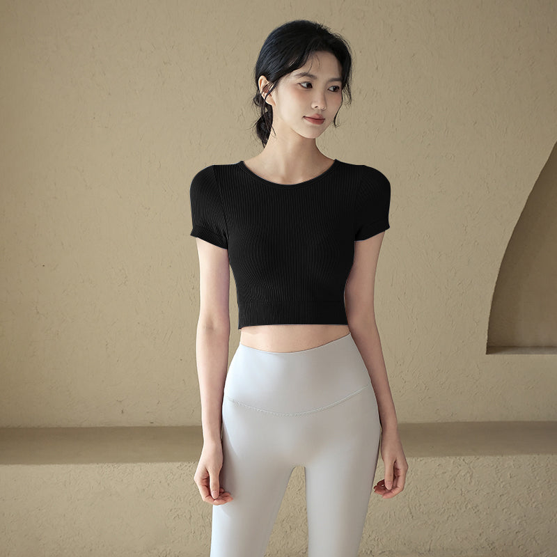 Tight Sports T-Shirt With Pads