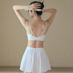 A high-quality slim back suspender bra