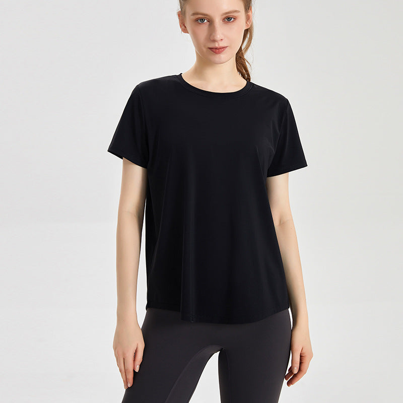 Back split short sleeve