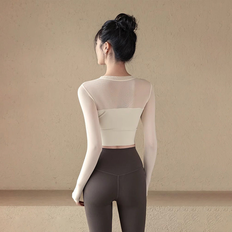 Mesh Sexy Long Sleeve with Padding