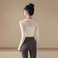 Mesh Sexy Long Sleeve with Padding