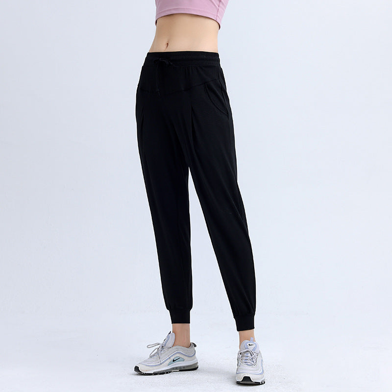 Waffle ultra-soft slim leggings sports slacks