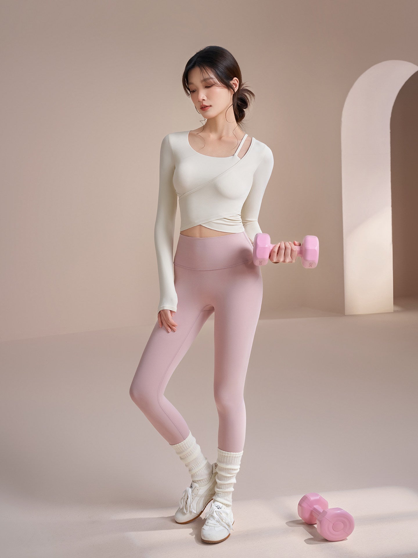 Slim and slim versatile yoga long sleeves