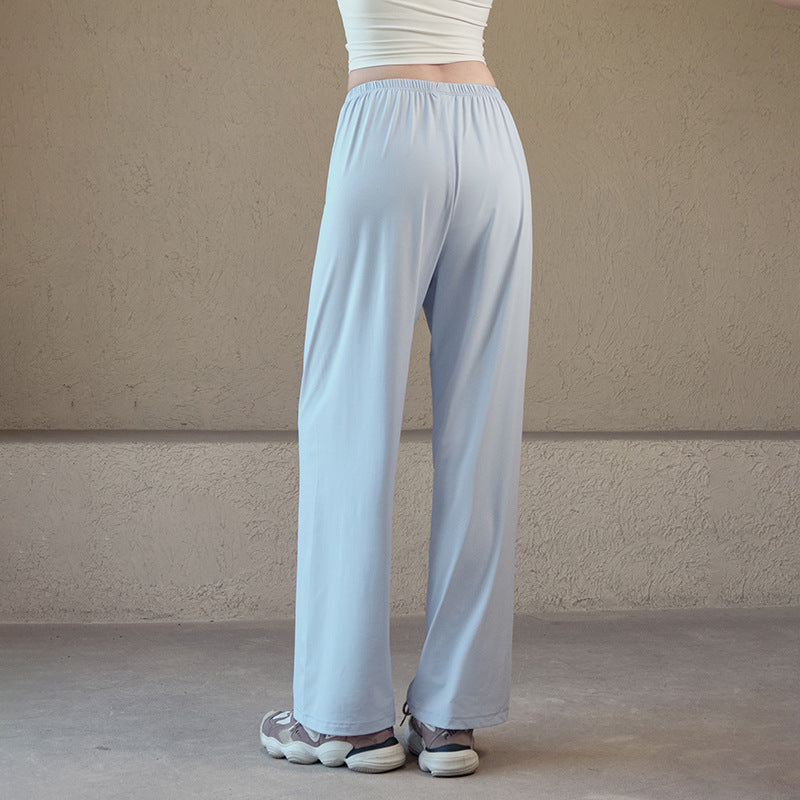 Loose, Breathable straight-leg pants
