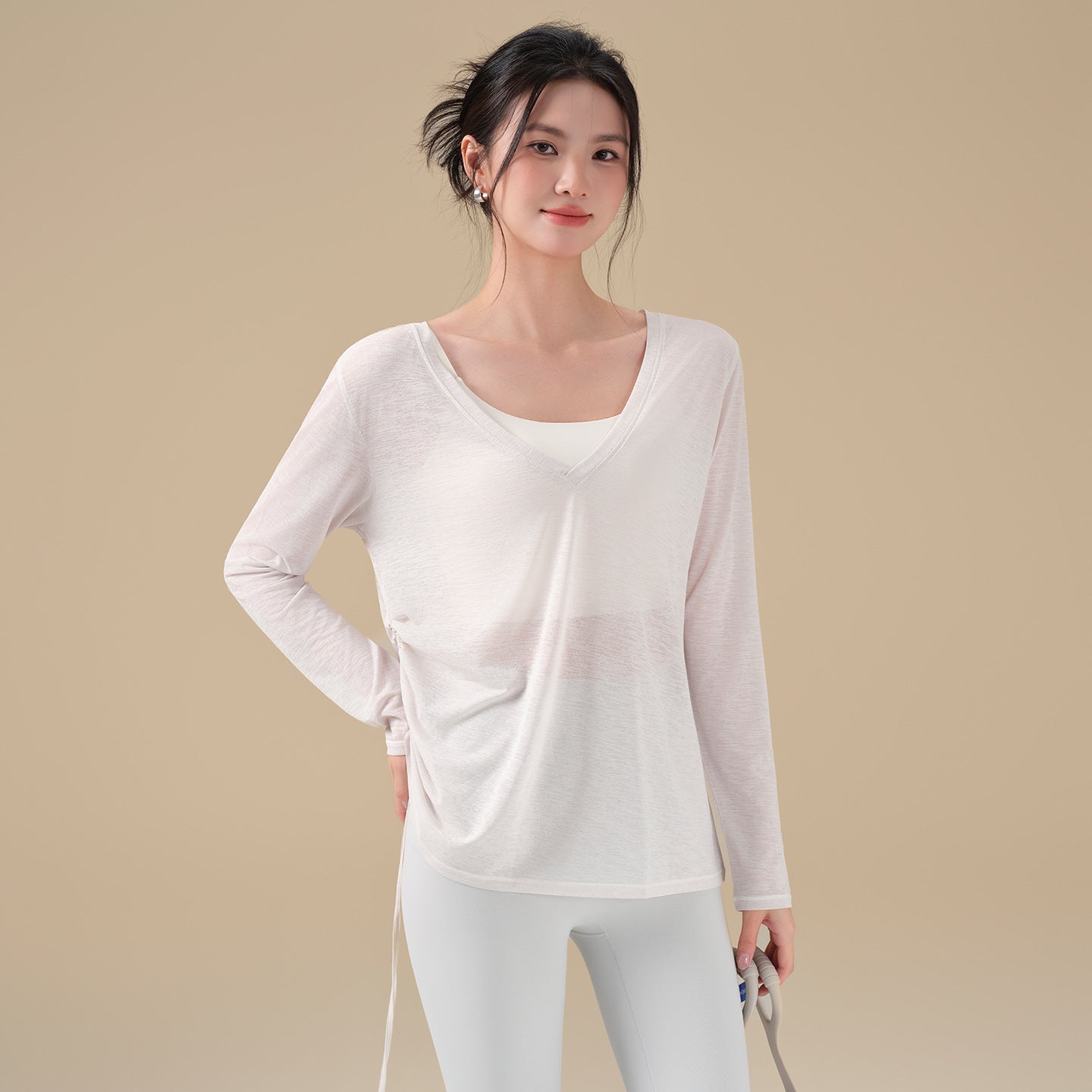 Autumn thin breathable sports cover-up