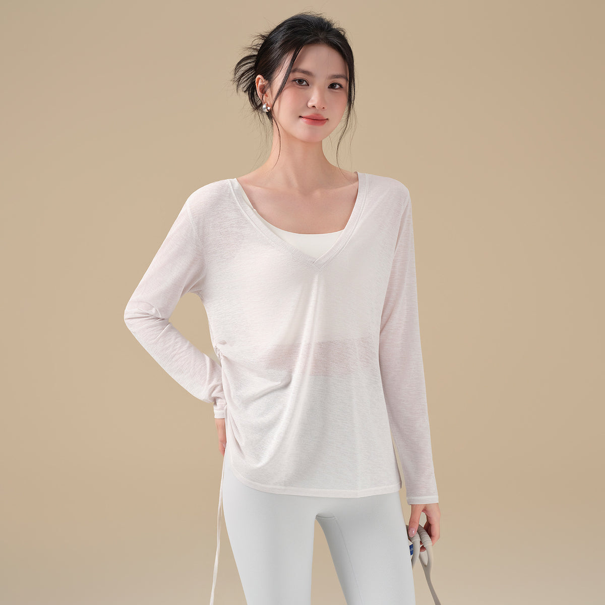 Autumn thin breathable sports cover-up