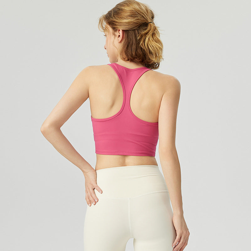 Shock-absorbing and anti-sag integrated vest