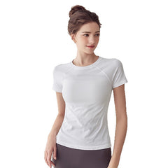 The round neck is slim, Light and light, Breathable and sporty short sleeves