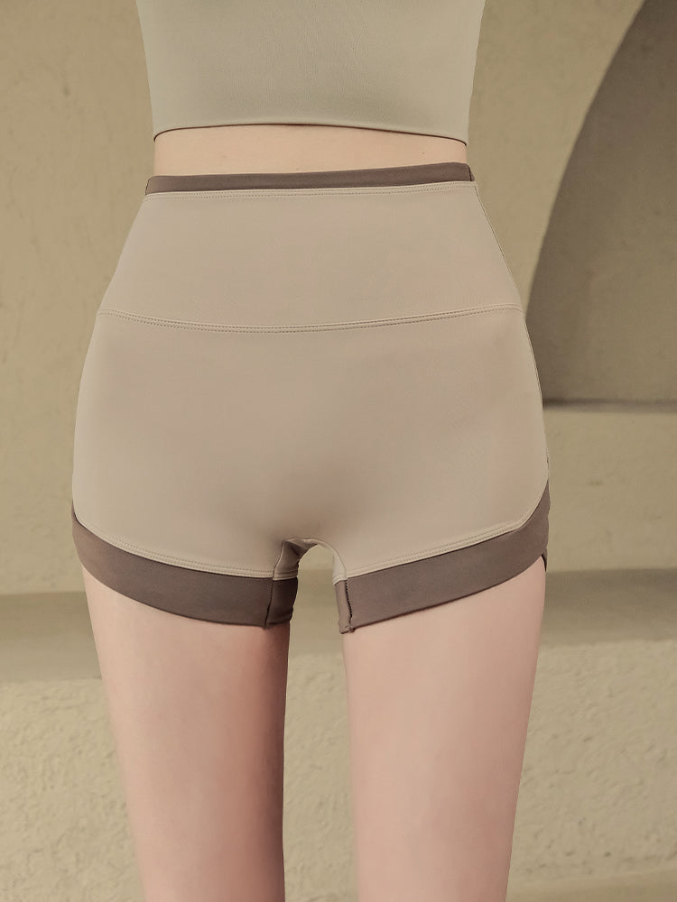 Quick-drying peach buttocks three-point pants