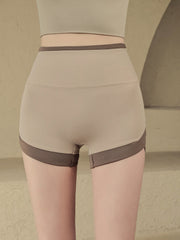 Quick-drying peach buttocks three-point pants