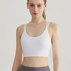Cross back yoga tank top