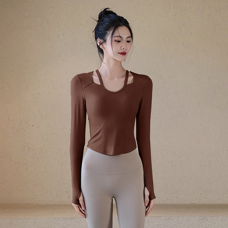 Bare Stretch Long Sleeve with Padding