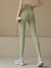 Three-proof butt lift tight trousers