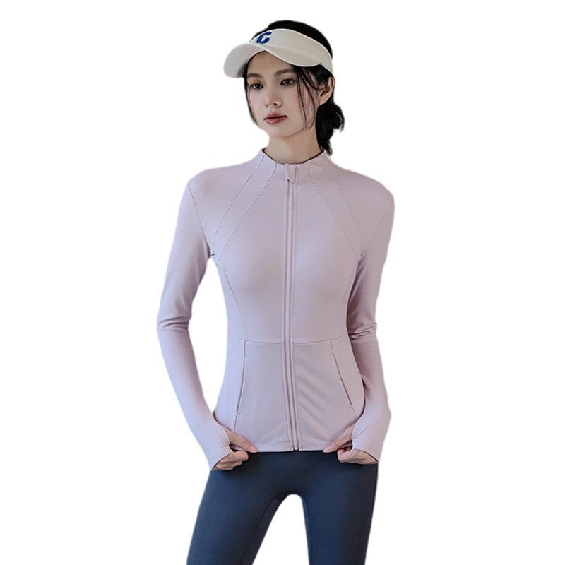 Fleece-Lined Warm Sports Top