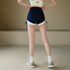 Color-Blocking Sports Shorts