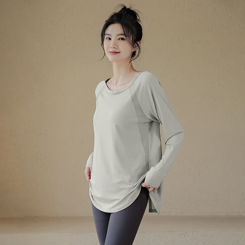 Quick-dry yoga long sleeve