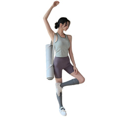 Shockproof gathered slim slim herman beautiful back running training sports bra
