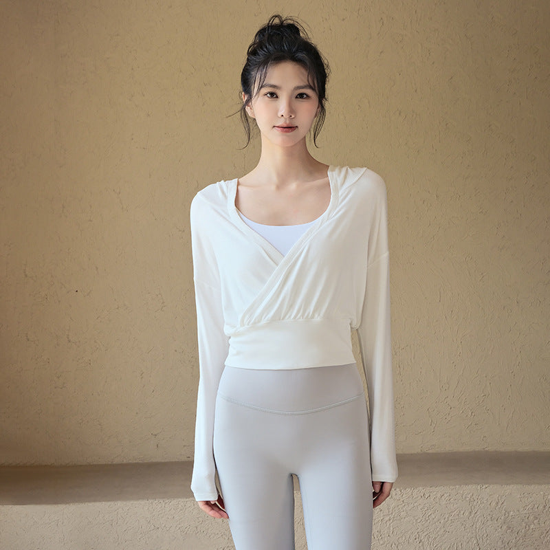 Loose Fit Hooded Yoga Sweatshirt