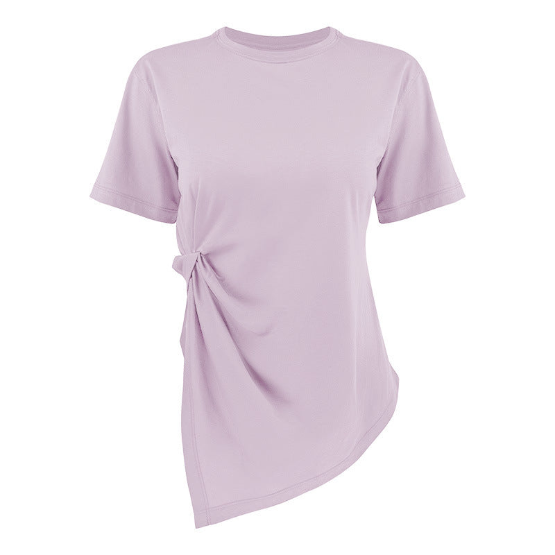Twisted, Lightweight, Breathable short sleeves