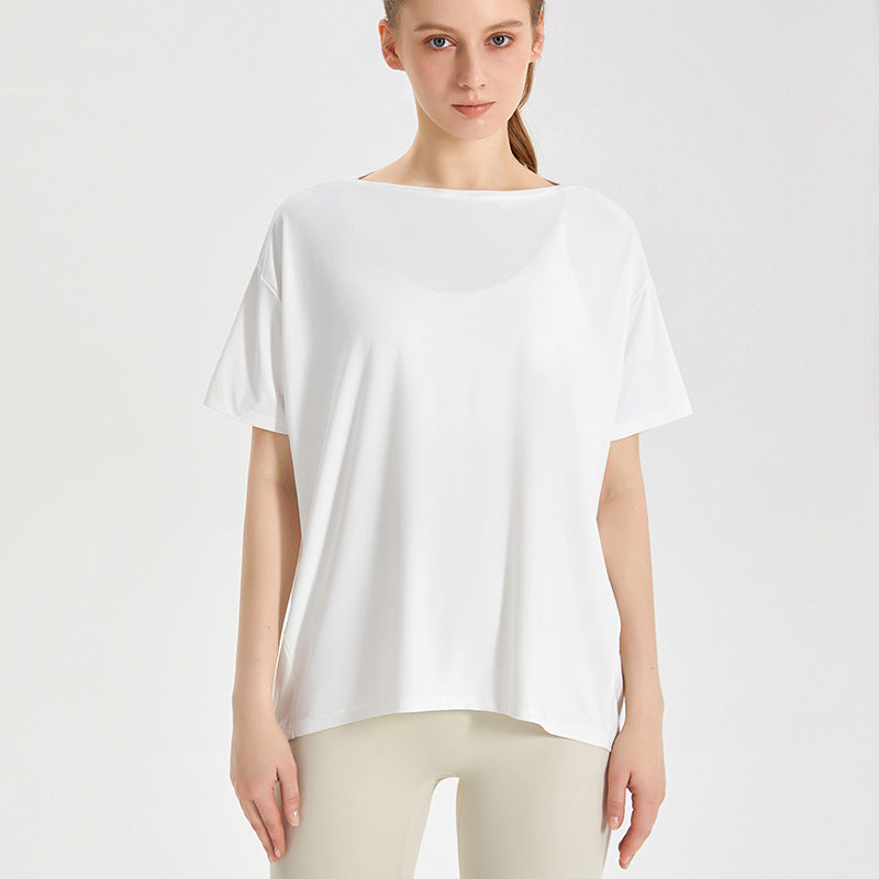 Loose fit quick-dry tee