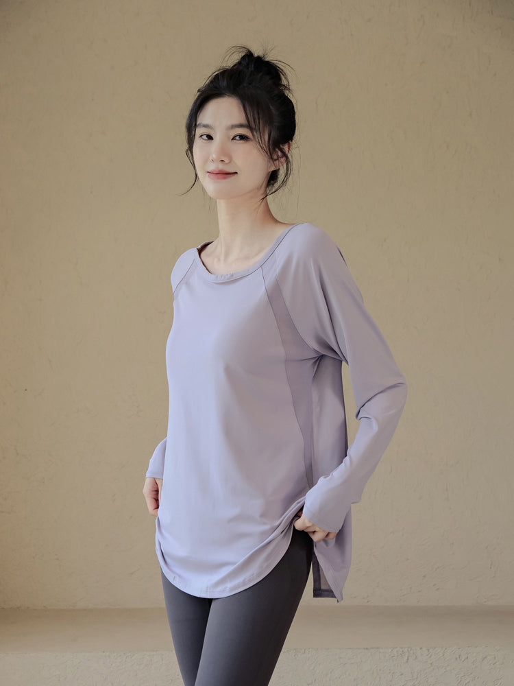 Quick-dry yoga long sleeve