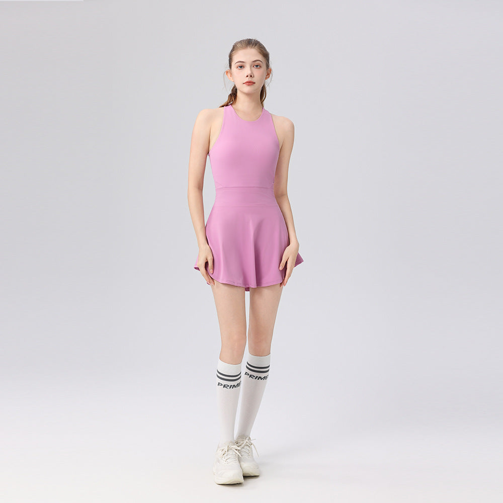 New temperament breathable and slim golf running tennis skirt