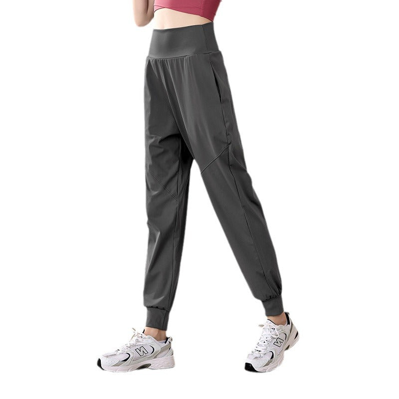 New loose leg straps slimming running yoga pants